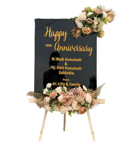 Papan Bunga Akrilik Lubanglor Butuh