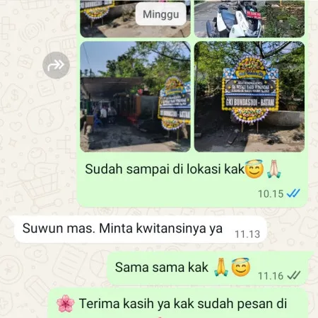 Pengiriman Papan Bunga Duka Lubanglor Butuh