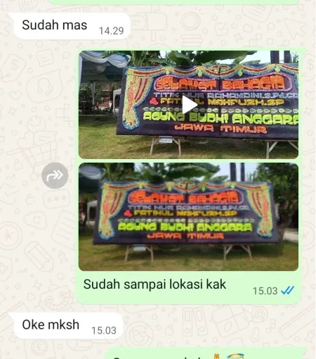 Pengiriman Papan Bunga Lubanglor Butuh